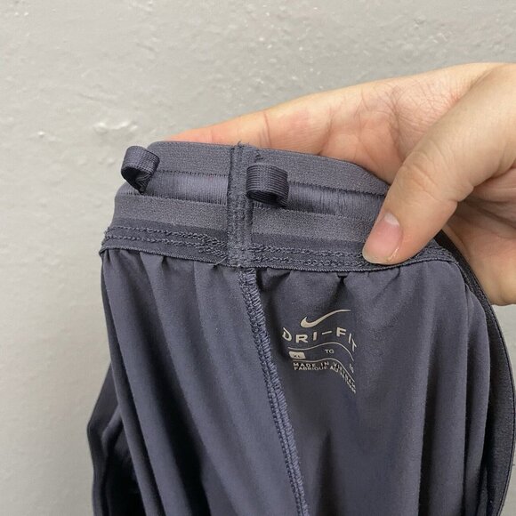 Nike Dri-Fit Epic woven purple gray Training Track Pants 928605-081 Men's Sz XL - Picture 9 of 9